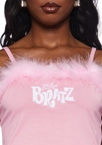 On My Pedestal Marabou Tank