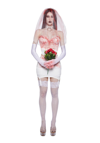 Bloody Bride Costume Set
