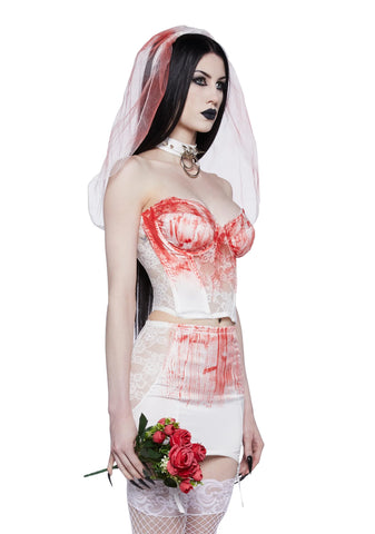 Bloody Bride Costume Set