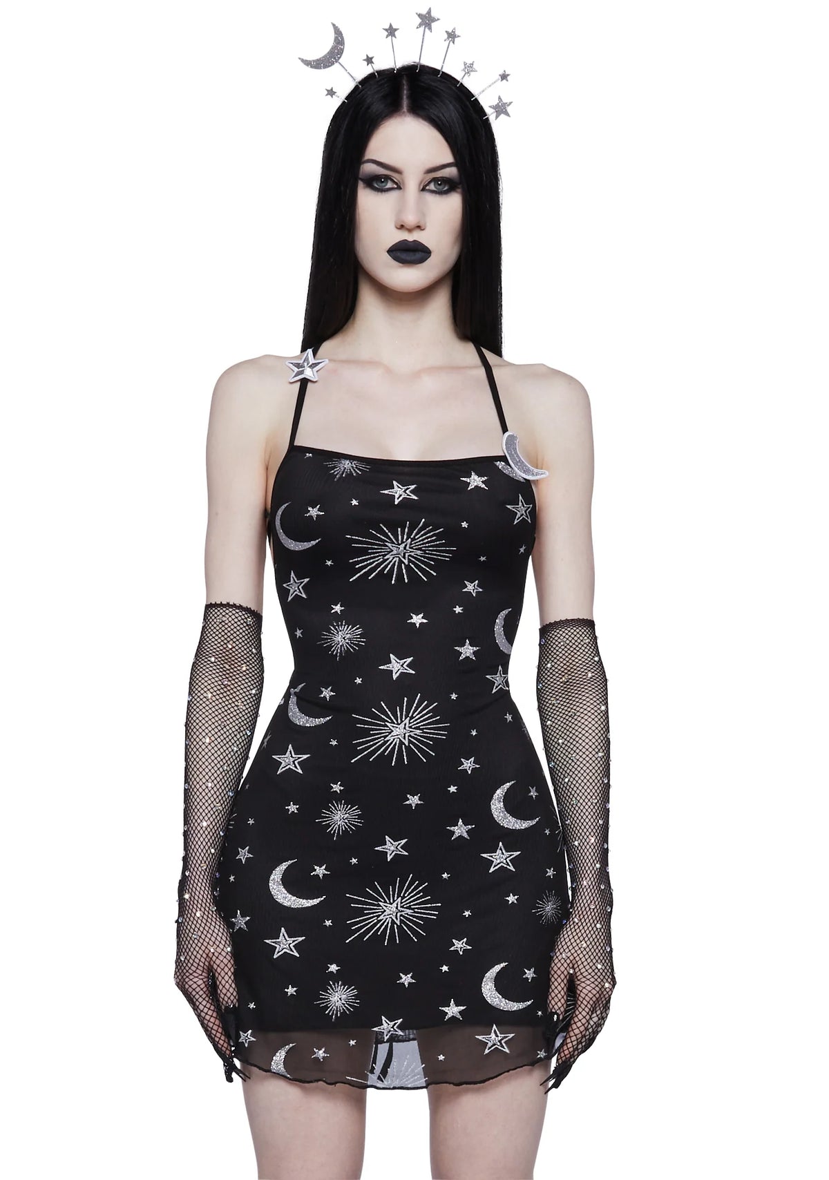 Among The Moon Dress And Headband Costume