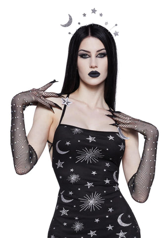 Among The Moon Dress And Headband Costume