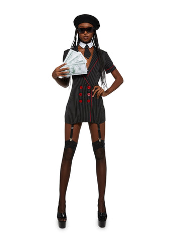 Mob Wife Costume Set