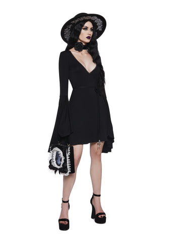 Queen Of The Cursed Wrap Dress
