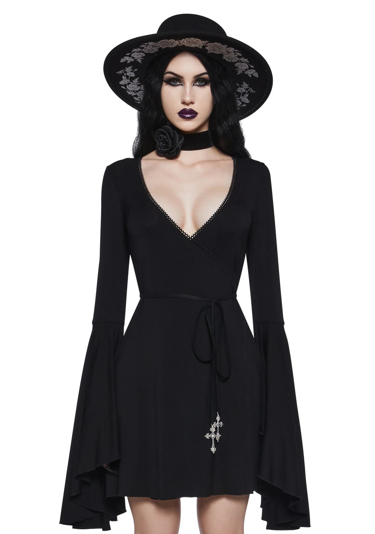 Queen Of The Cursed Wrap Dress