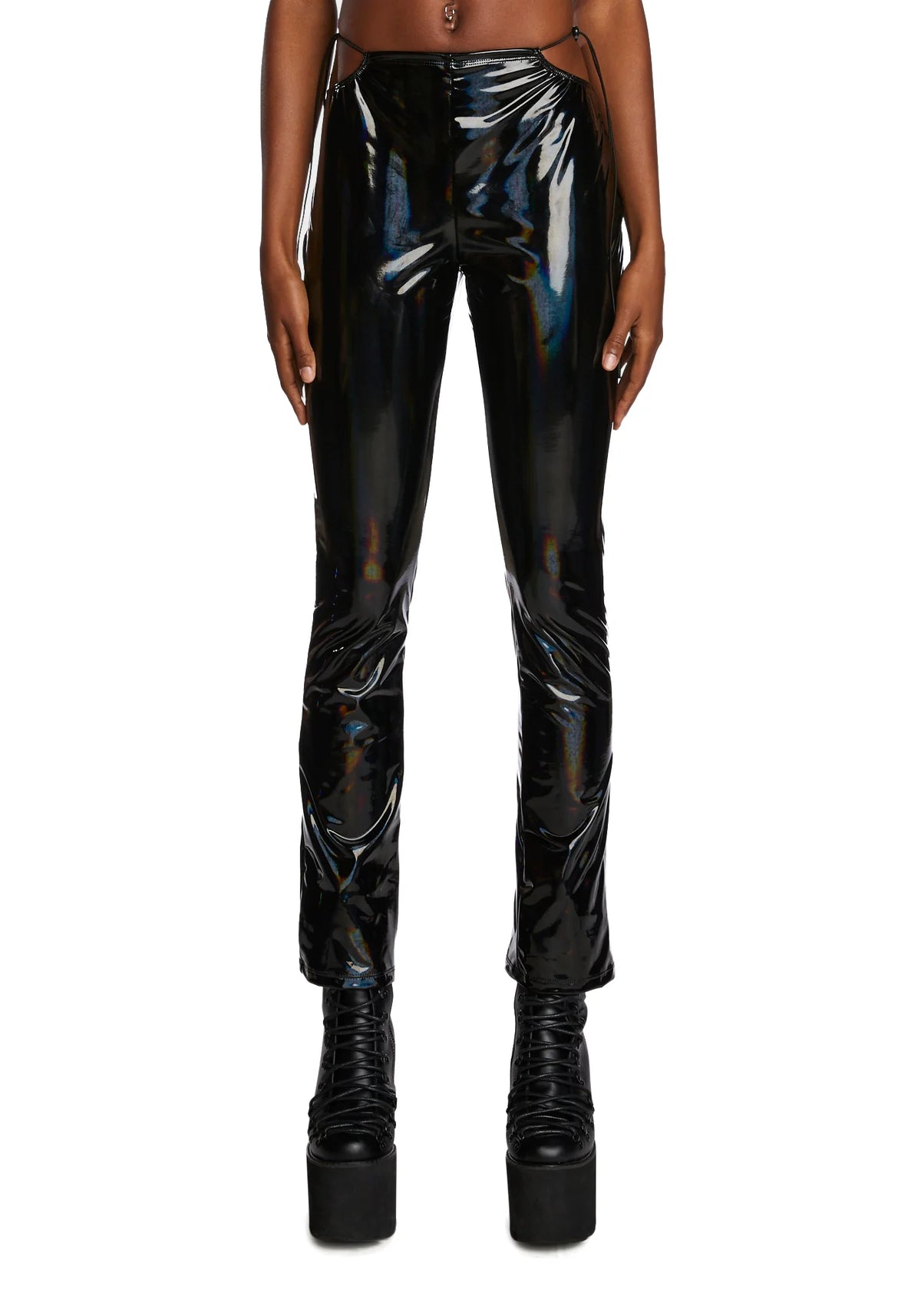 Rhythm Of The Night Cut-Out Pants