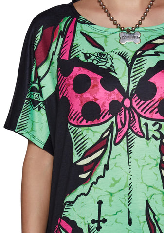 Beastly Babe Bikini Body Short Sleeve Tee