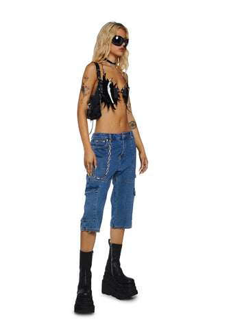 Fire Away Flame Bra Top