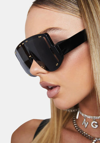The Flossy Shield Sunglasses