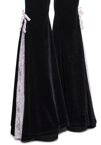 Stroke Of Midnight Velvet Flares