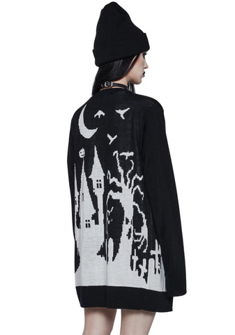 House Of Haunts Knit Cardigan