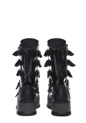 Slacker-160 Platform Mid-Calf Boots