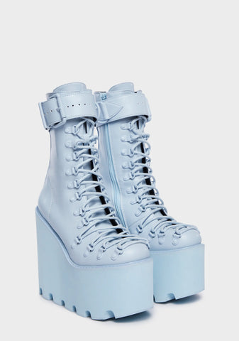 Baby Blue Traitor Boots