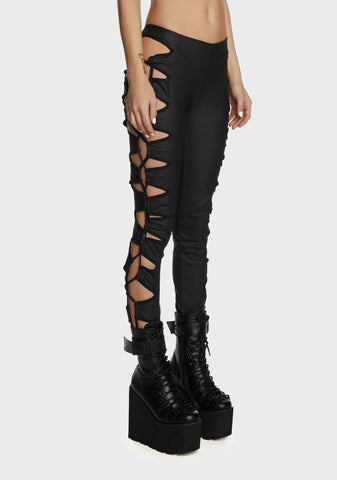 Took The Night Lace-Up Pants