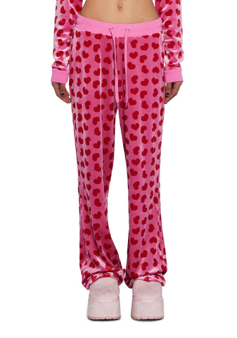 Loyal Maneater Velour Track Pants