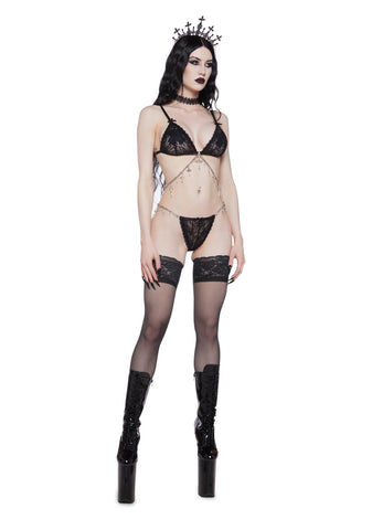 No Mercy Lace Bra Top