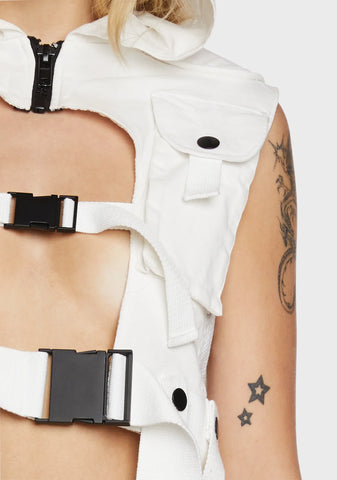 Filter Unisex Washed Tactical Hoodie