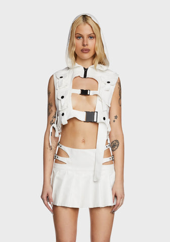 Filter Unisex Washed Tactical Hoodie