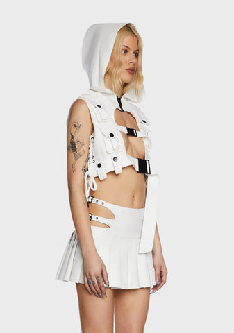 Filter Unisex Washed Tactical Hoodie