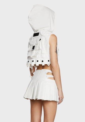 Filter Unisex Washed Tactical Hoodie