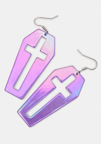 Cross My Mind Drop Earrings