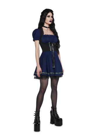 Spell A Song Underbust Mini Dress