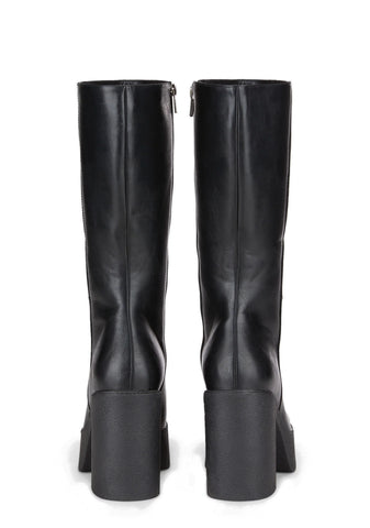 Slick Nicks Calf High Boots