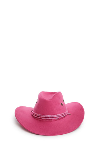 Pink Old Town Cowboy Hat