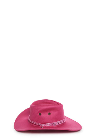 Pink Old Town Cowboy Hat