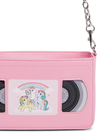 Nostalgic Bliss VHS Crossbody Bag