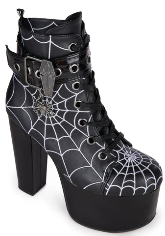 Torment-51 Platform Ankle Boots