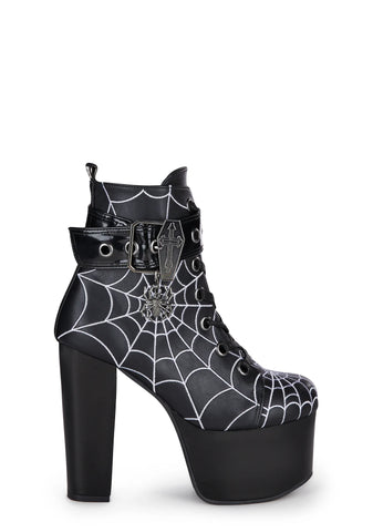 Torment-51 Platform Ankle Boots