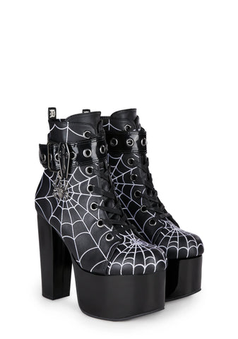 Torment-51 Platform Ankle Boots