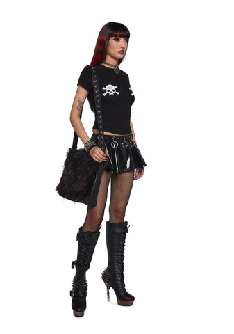 Raise The Dead Skull Baby Tee