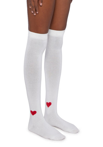 Heart Desires High Socks