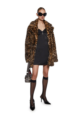 Dark N Dainty Mini Slip Dress