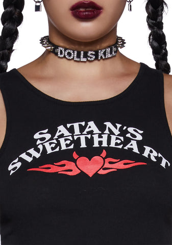Sweet For Satan Graphic Tank
