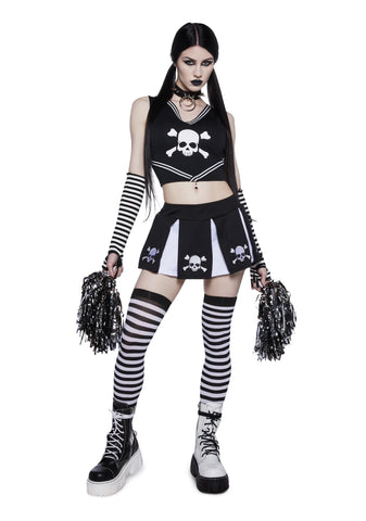 Deadly Cheerleader Costume Set