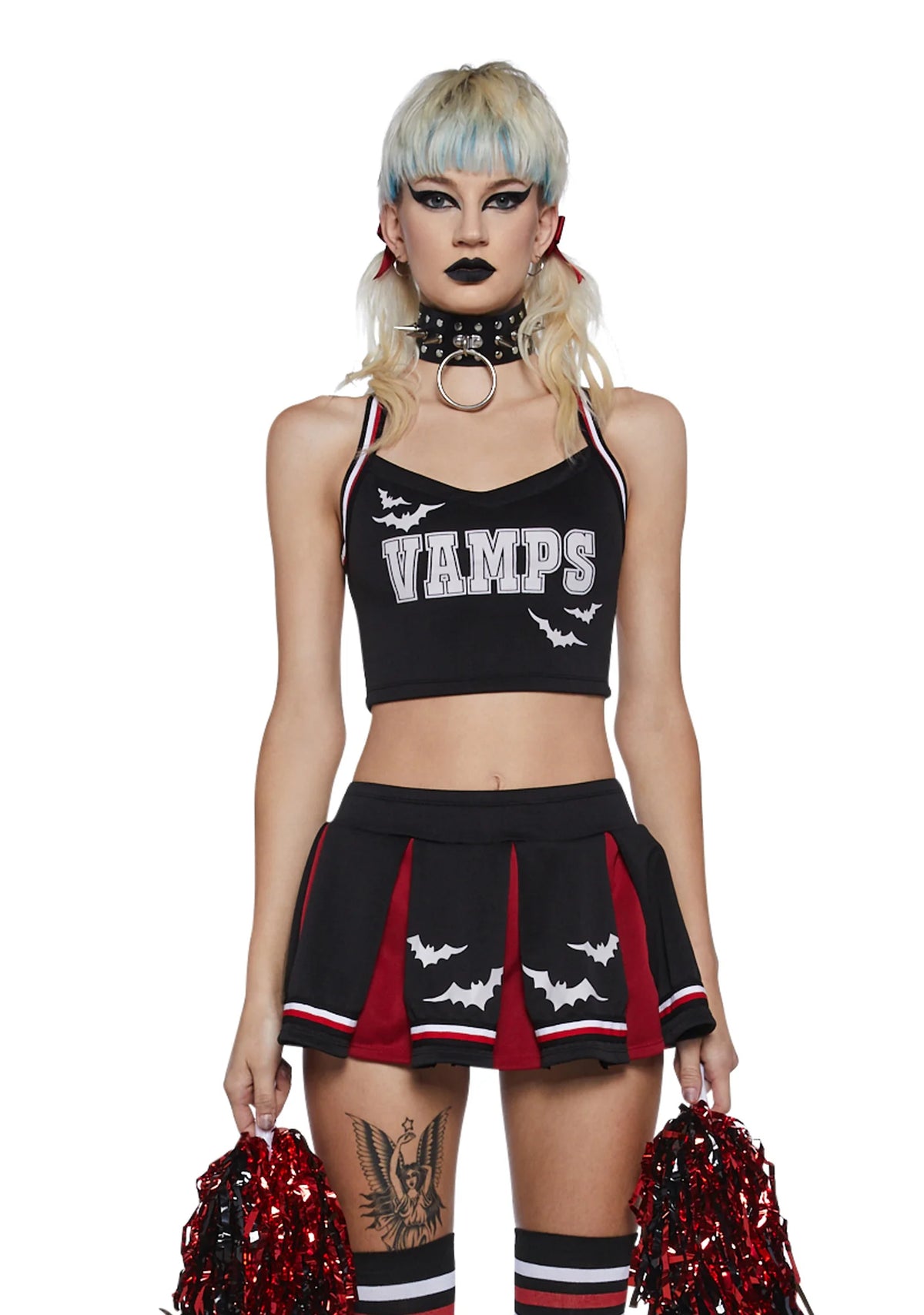 Dracula's Cheerleader Costume Set
