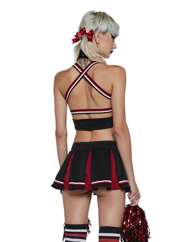 Dracula's Cheerleader Costume Set