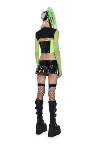 Toxic Temptress Costume Set
