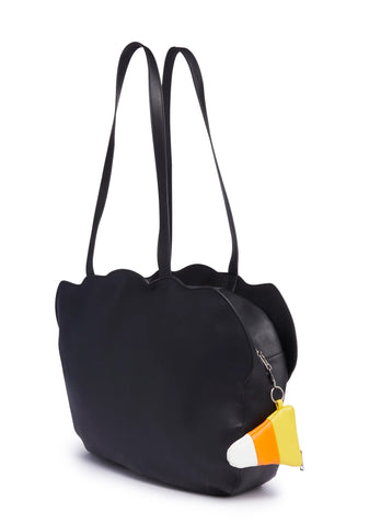 A Grin That Glows Mega Tote