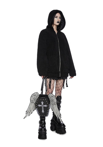 Underworld Rising Hooded Sherpa Jacket