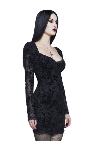 Cut Class Mesh Mini Dress