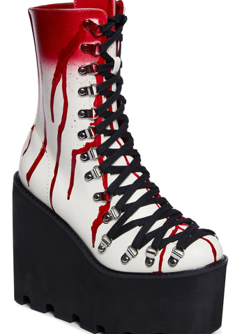 Scream Queen Traitor Boots