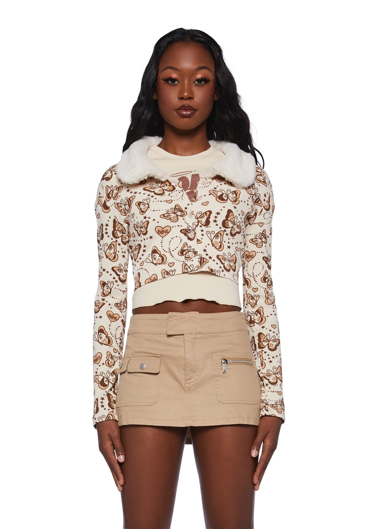 Rep The Realest Butterfly Cardigan