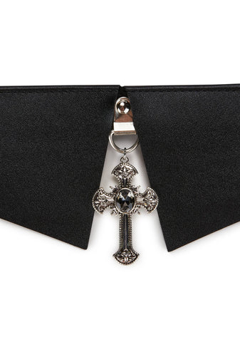 Do Or Die Cross Charm Choker