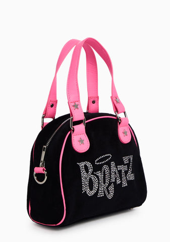 Sparkle Addict Rhinestone Bowler Bag