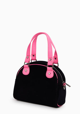 Sparkle Addict Rhinestone Bowler Bag