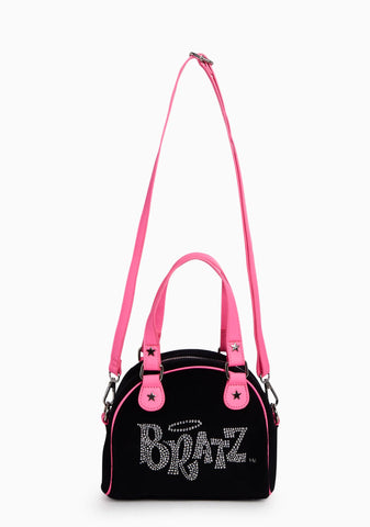 Sparkle Addict Rhinestone Bowler Bag