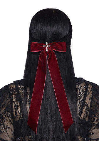 Love Me Or Not Hair Bow